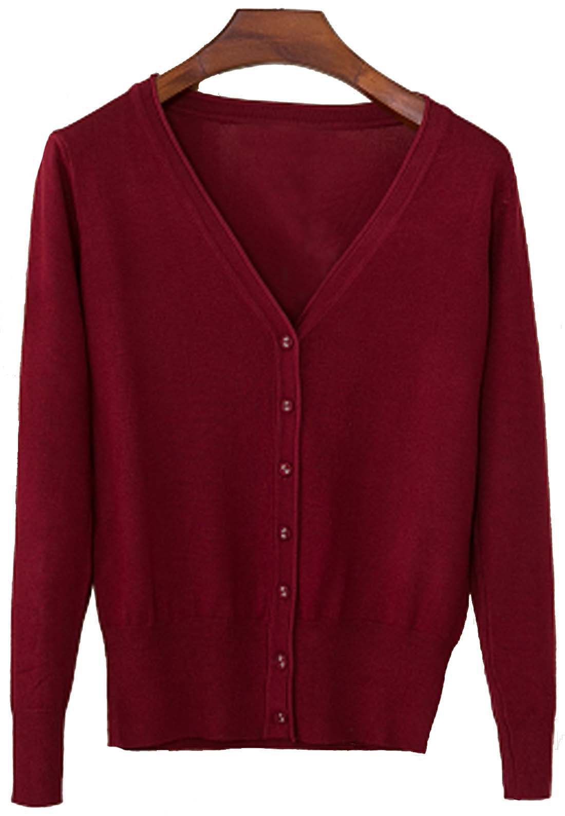 春夏秋 薄手 Vネック 日焼け止 冷房対策 毛玉 (53)