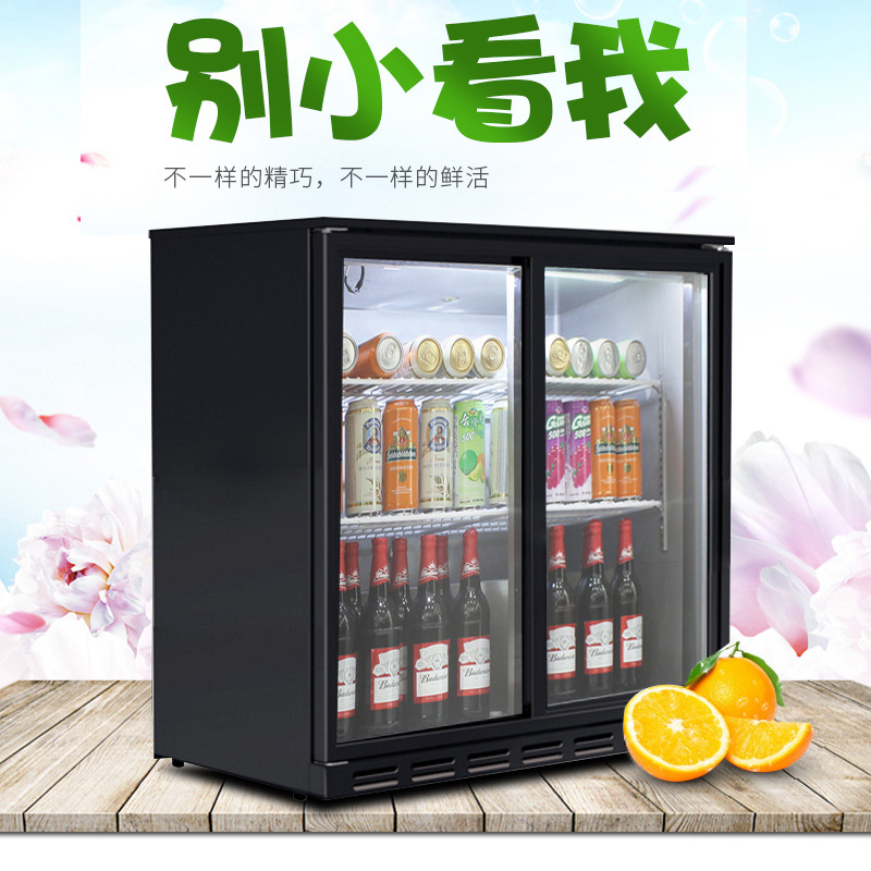 清仓幼儿园食品留样柜饮料冷柜小型透明冷藏保鲜柜酒店客房小冰箱