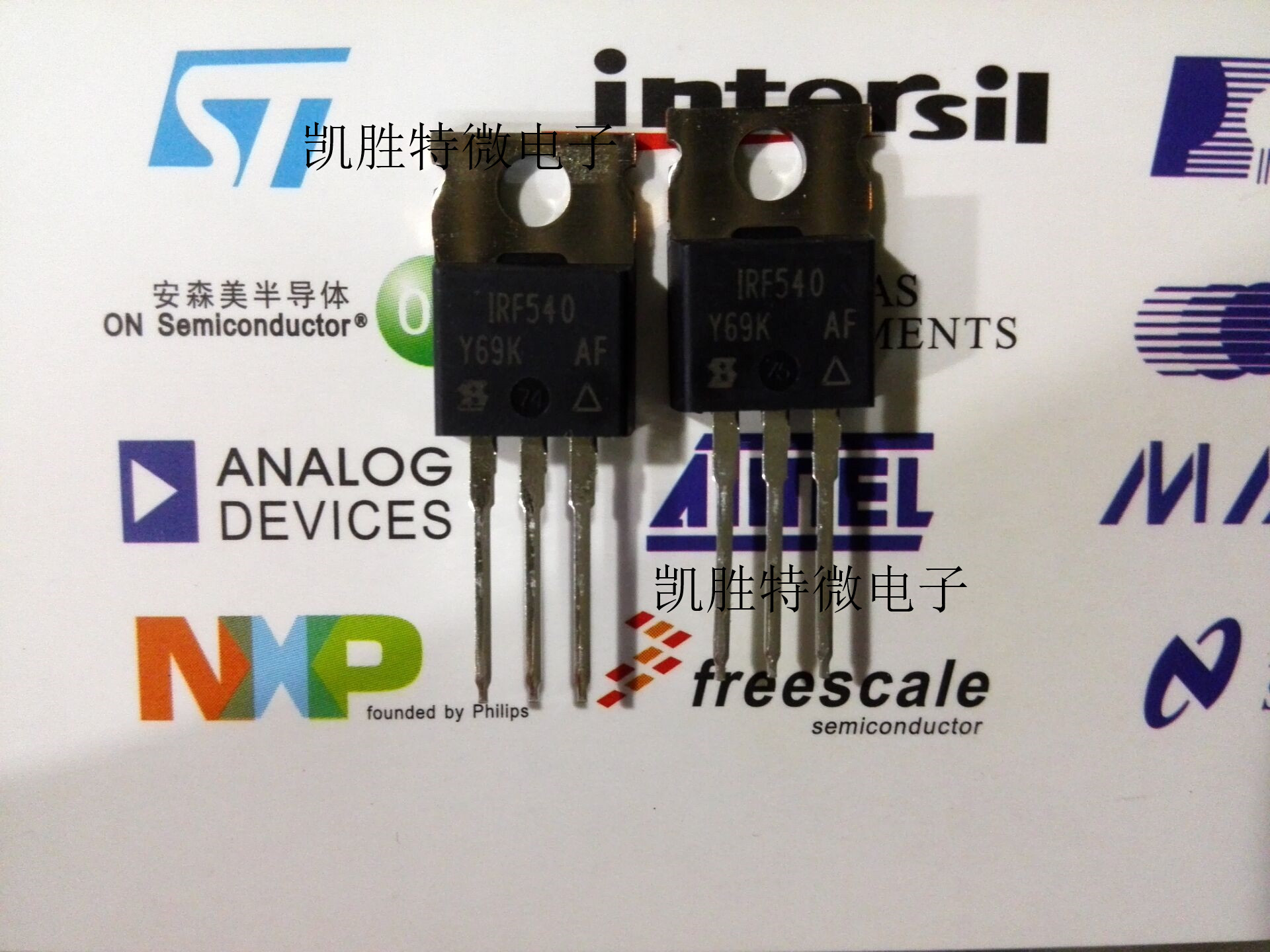 VISHAY/原装IRF540PBF 场效应管 TO220 IRF540进口全新现货