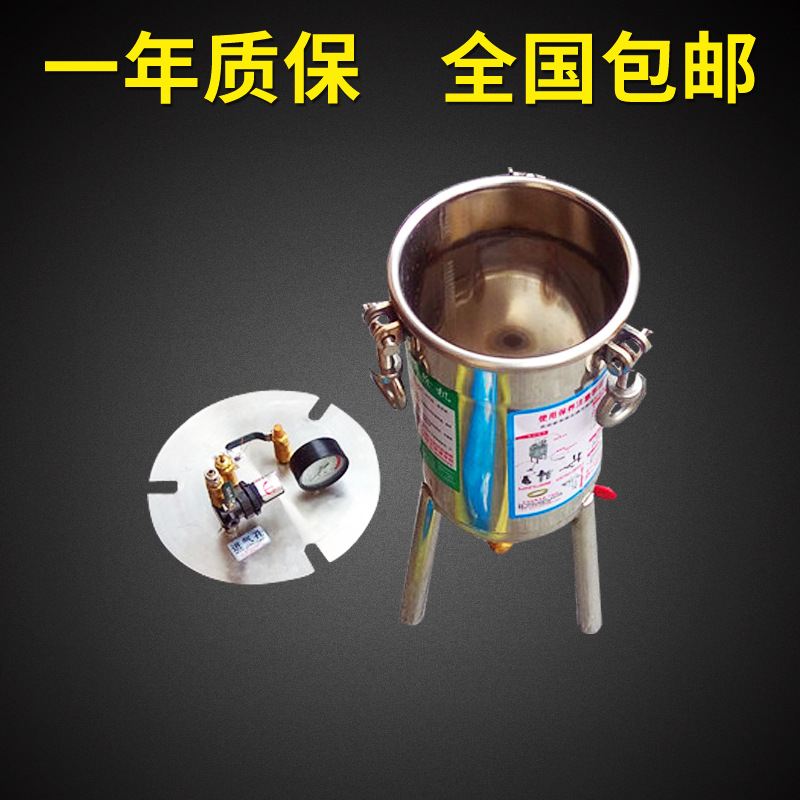 厂家供应荣志10升喷胶机 小型气动式无气喷涂机 下排式压力桶批发