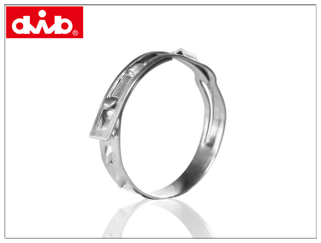 乐清东博dwb工厂批发管夹无耳卡箍整体式304/316不锈钢喉箍