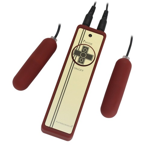 Afra 7-channel double slender egg adult products female device erotic masturbation device 35016 35017