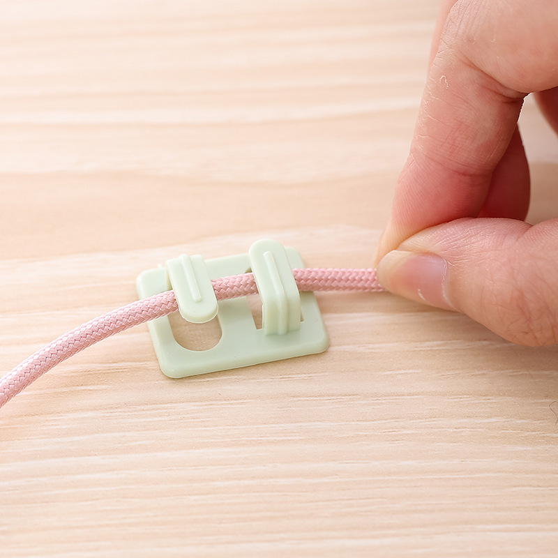 无痕魔力胶线夹 桌面理线器《8个装》