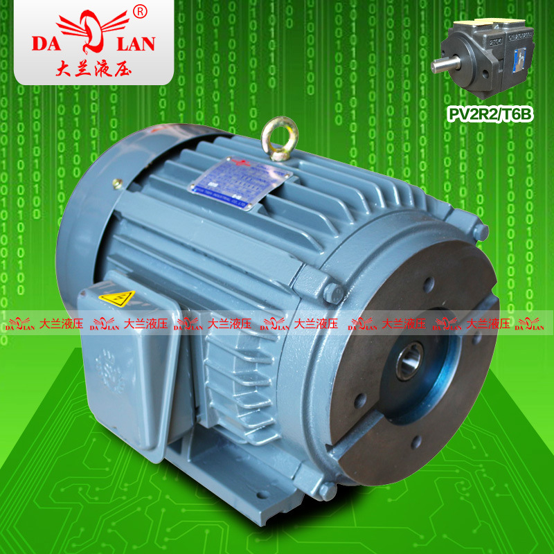 7.5HP台湾chyun tseh液压电机 PV2R2油泵专用电机C7B-43B0-5.6KW