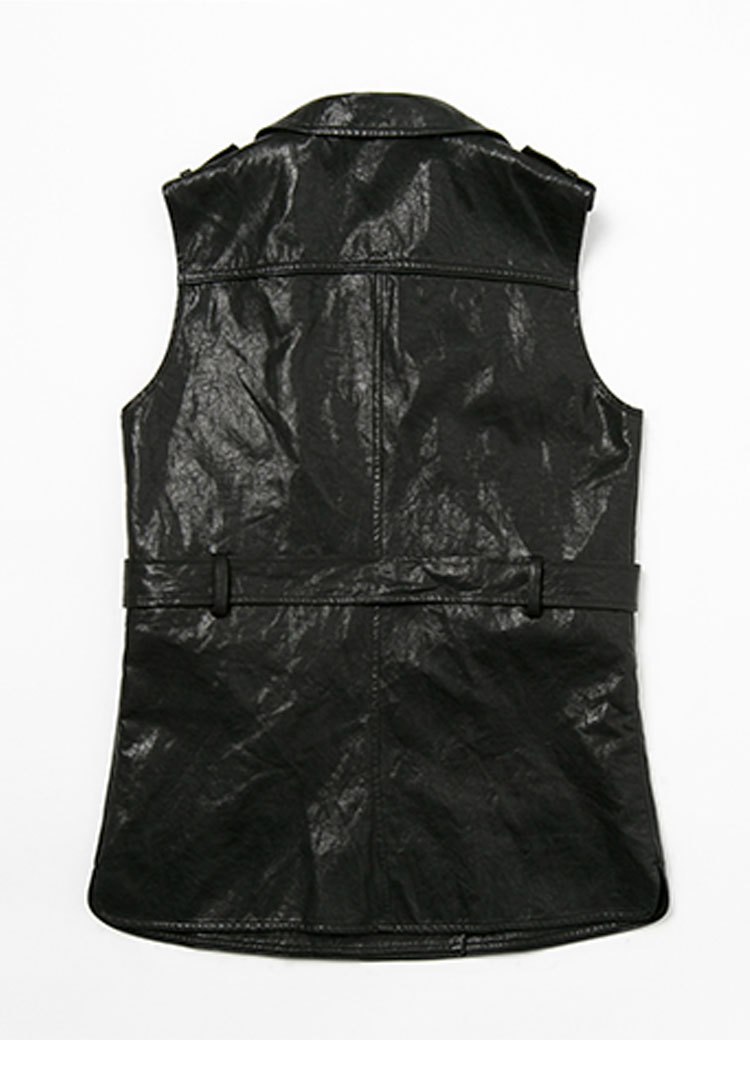 Gilet femme MOFFI en En cuir - Ref 3316351 Image 16