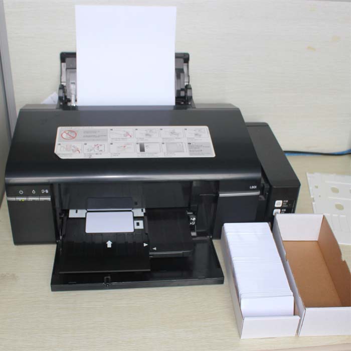 NFC215打印pvc喷墨86*54白卡 喷模式打印机用白卡 NFC白卡