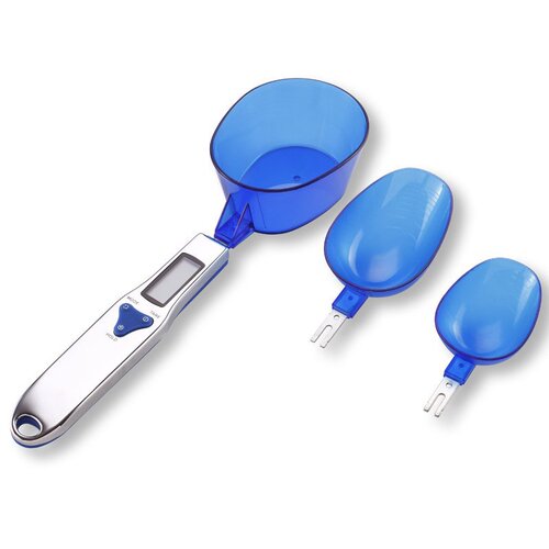New three-spoon electronic scale 0.1g spoon scale kitchen scale electronic measuring spoon scale 500g supports ingredient weighing
