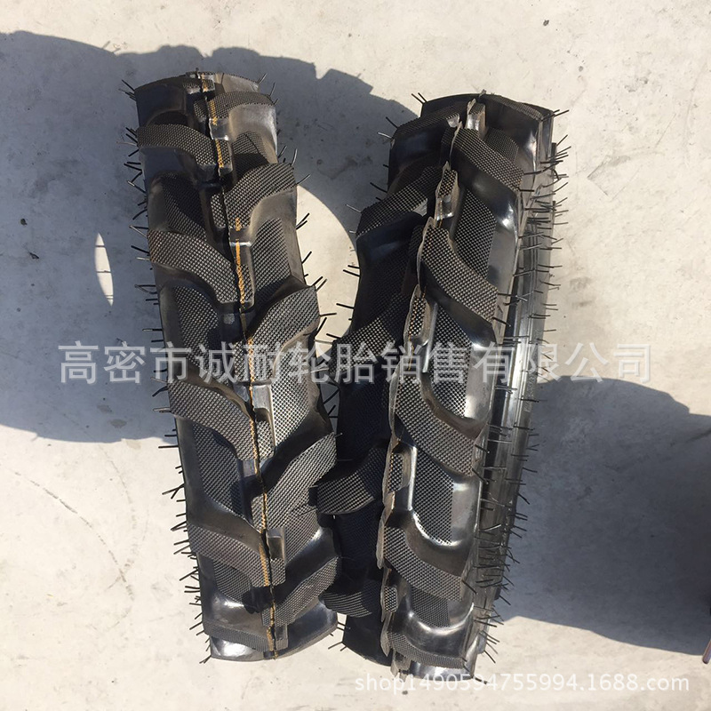 厂家直销5.50-16 农用尼龙胎 拖拉机R-1人字花纹 厂家三包