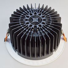 60W 50W40W COB筒灯套件天花灯外壳 压铸钳入式筒灯配件铭展照明