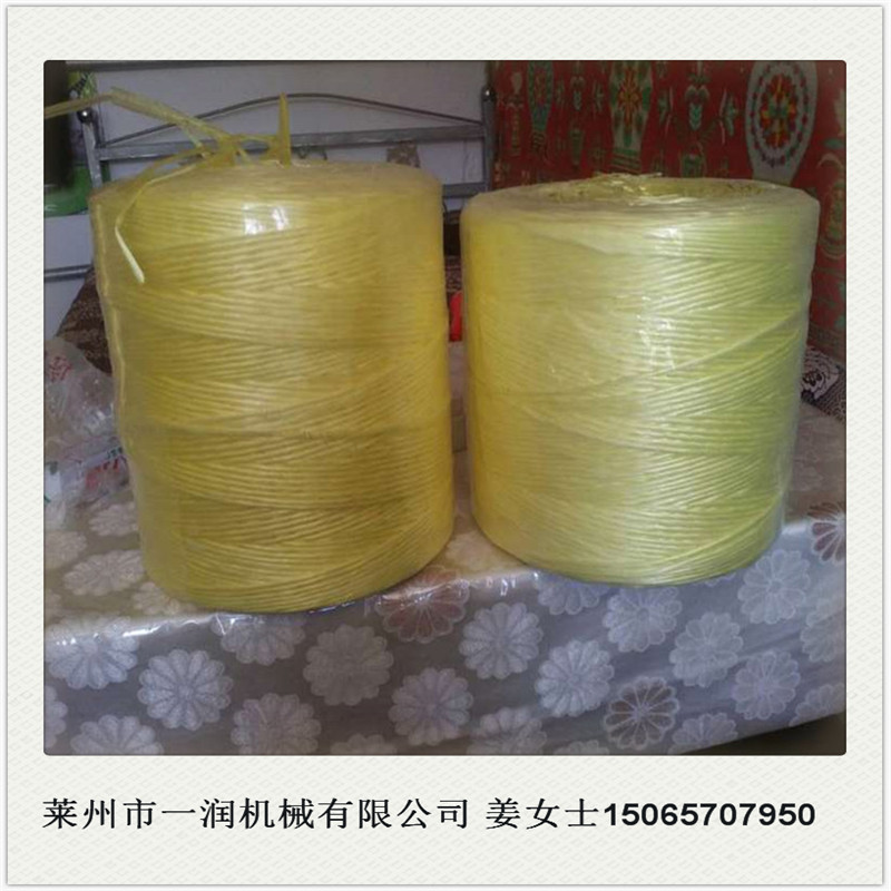 塑料捆草绳生产线机器设备 秸杆打包打捆绳拉丝捻绳机械厂家价格