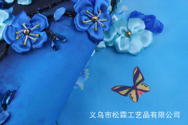 Oujin nianhua cinta bordado fábrica directa color impresión colgante pintura cinco Fu ciruela incienso sala de estar entrada pintura decorativa