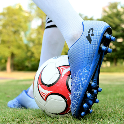 一件代发新款青少年儿童足球鞋男室内室外训练鞋长钉休闲运动鞋女