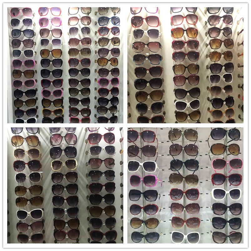 new pattern fashion Sunglasses lady Color film Sunglasses Mixed batch Rivers and lakes Street vendor New Products Sunglasses Mix and match