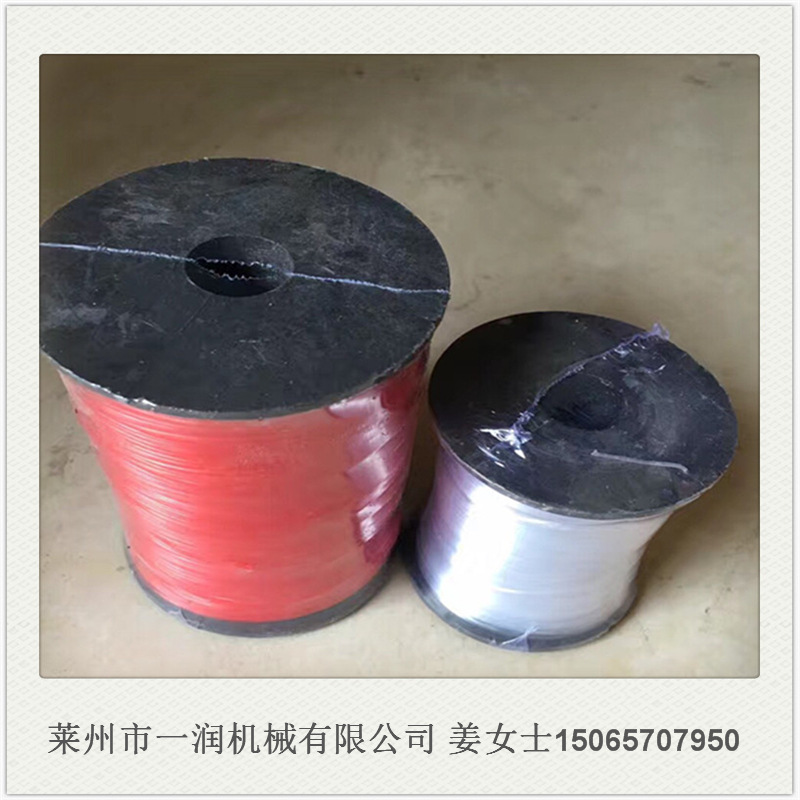 圆丝拉丝机 塑料圆丝拉丝机组 聚乙烯建工线广线工程线挤出拉丝机