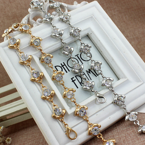 Hot selling Korean version with dress women's decorative waist chain women's thin sweet rhinestone inlaid metal waist chain one piece drop shipping