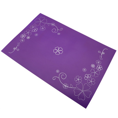 45*30CM硅胶揉面垫 案板擀面垫 硅胶防滑隔热餐垫手工石膏陶瓷