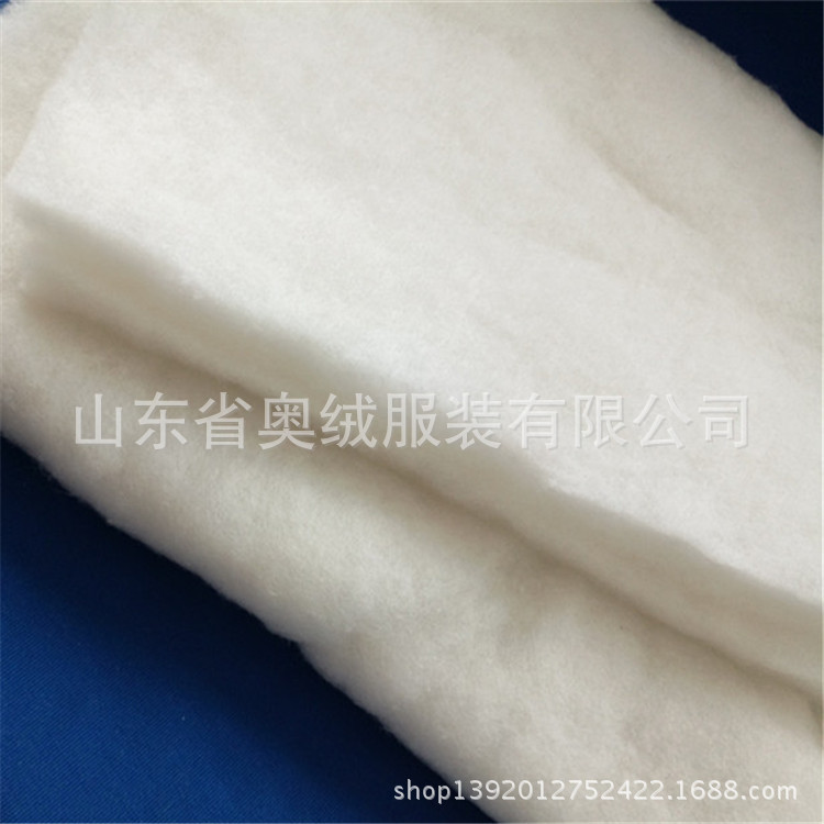 婴儿保暖衣用天然桑蚕丝棉 真丝棉填充厂家 蚕丝夹层内衬棉