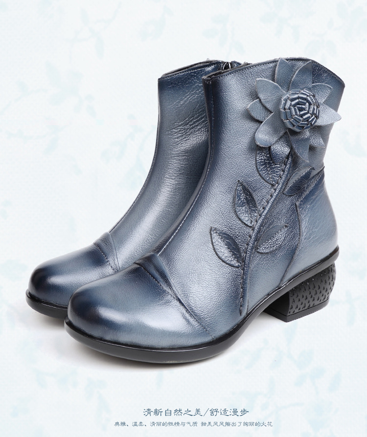 Bottes femme en En cuir - Ref 3355391 Image 30