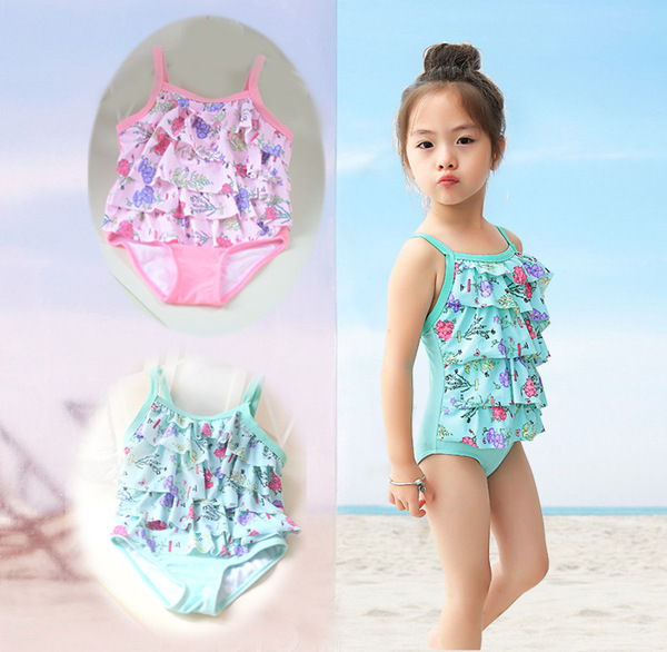 Children's cute swimwear for swimming