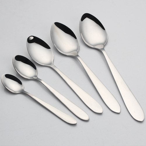 3cm tip tail bare body 410 stainless steel western food knife, fork and spoon fruit steak buffet knife and fork gift laser logo