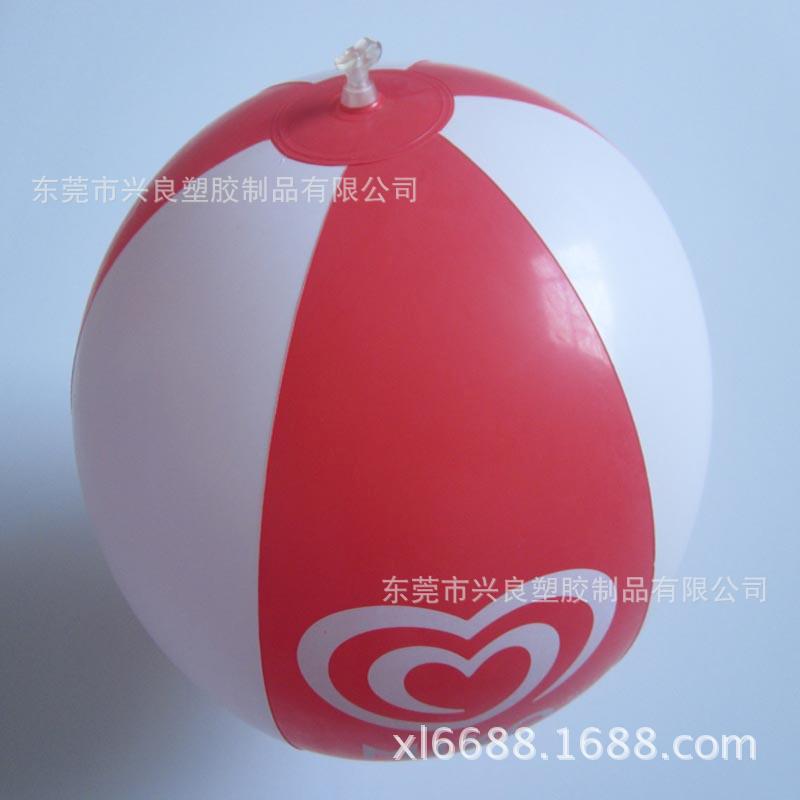 PVC充气沙滩球 充气闪光球 充气喷水球来样定做厂家订制