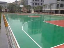 球场材料批发 广东 广州专业铺设硅PU篮球场 运动场地材料及施工
