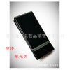 Double-sided metal wallet stainless steel, money clip, suitable for import