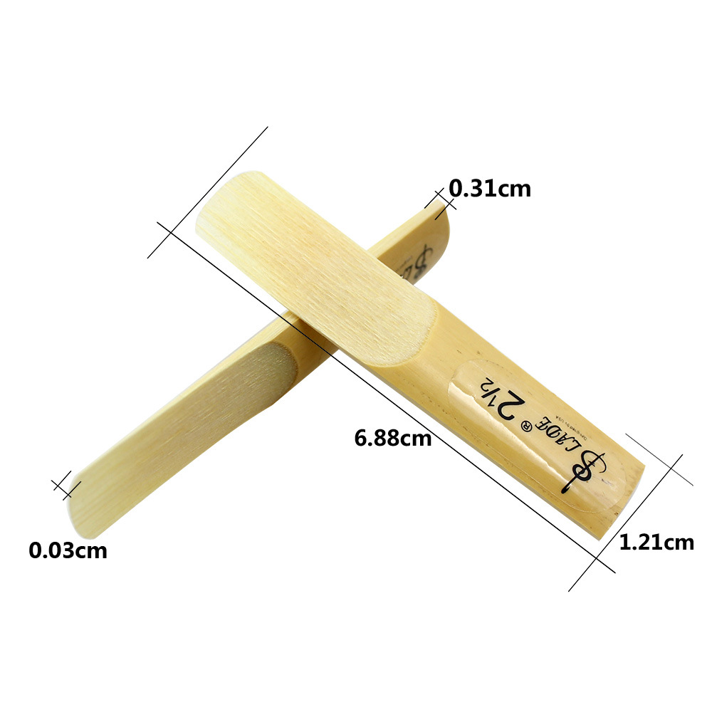 SLADE黑管哨片2.0/2.5/3.0芦苇单簧管哨片10片装独立包装乐器簧片详情2