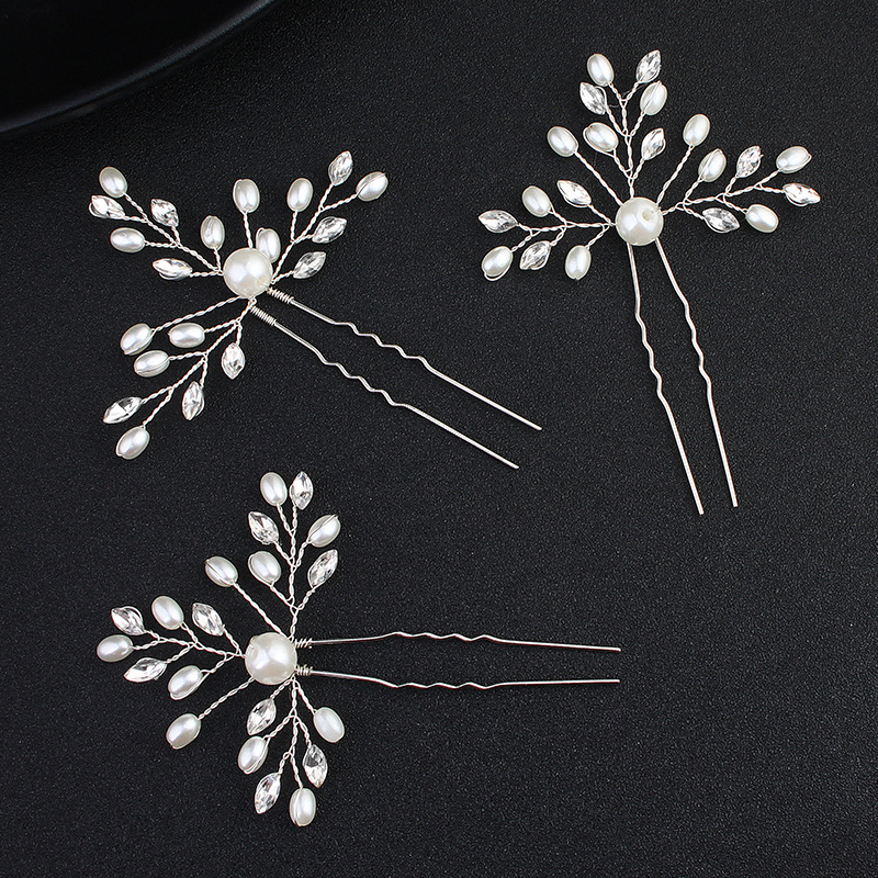 Alloy Fashion Geometric Hair accessories  white NHHS0188whitepicture5