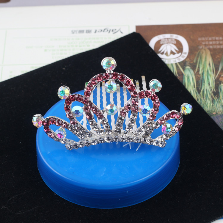 淘寶爆款韓版新品時尚合金創意頭飾 兒童皇冠發飾皇冠飾品批發