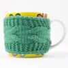 [Custom] acrylic wool knitted coffee cup sleeve sleeve coverage sleeve size and logo can be customized