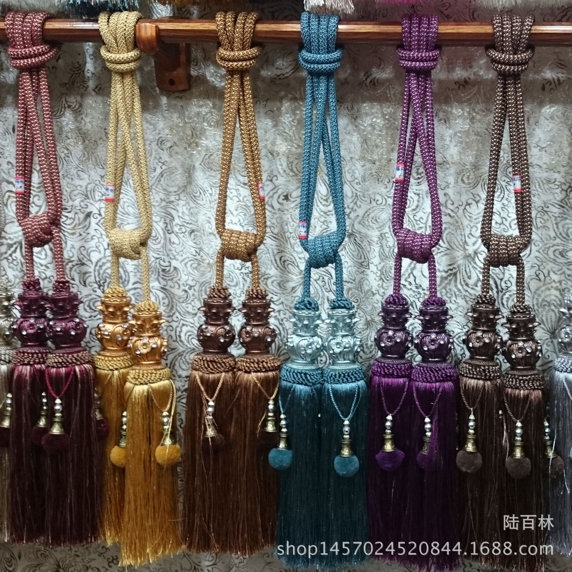厂家热卖 涤纶石膏杨梅球服饰服装家纺装饰挂钩流苏配件 现货批发