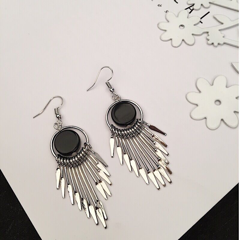 Drop Earrings Classification 1 Pair Quantity 1 Pair Fashion Geometric Metal Plating Women's Drop Earrings