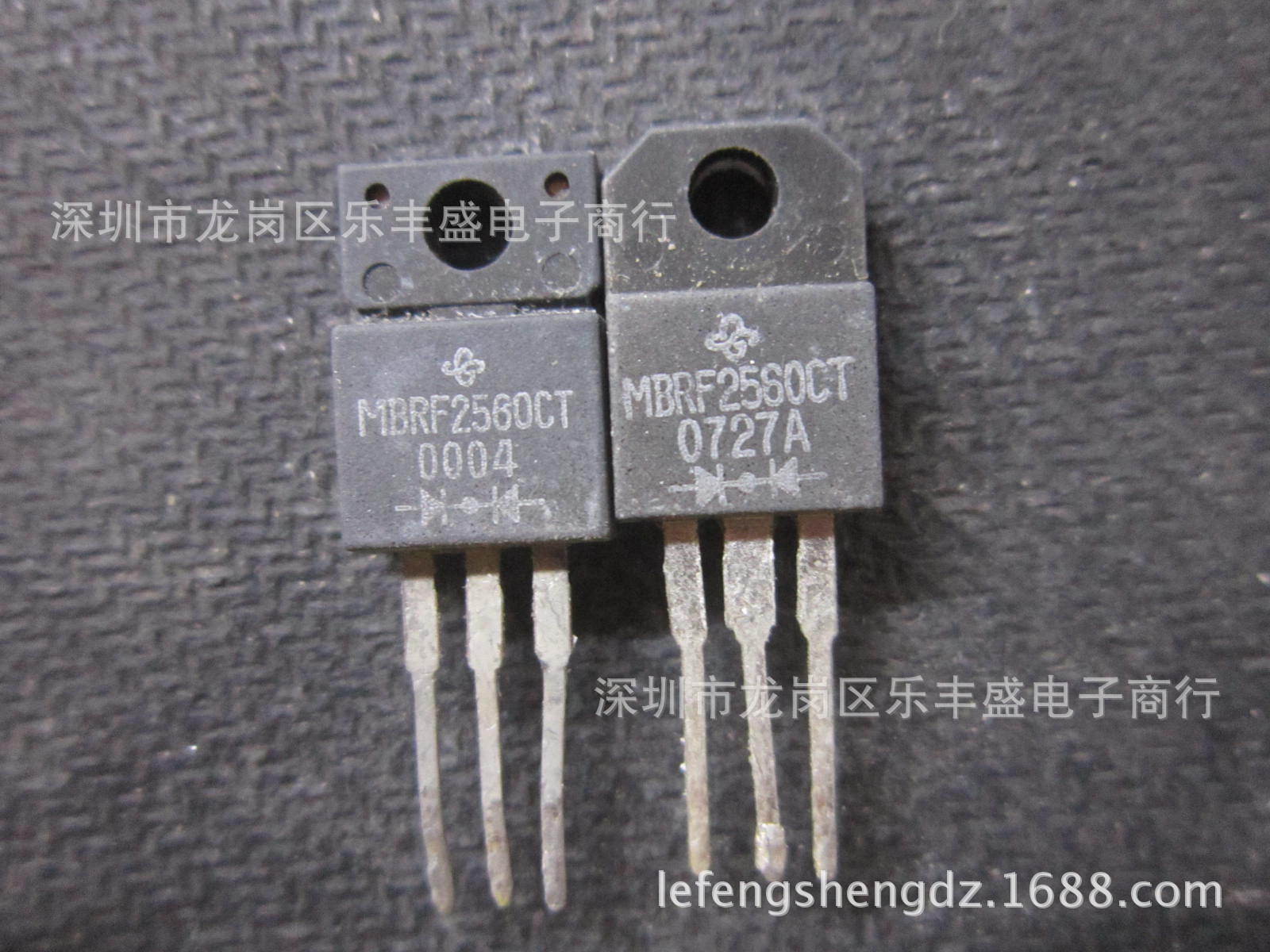 MBRF2560CT 拆机VISHAY TO-220F 肖特基二极管 25A 60V