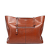 Polyurethane leather capacious purse, one-shoulder bag, 2023 collection