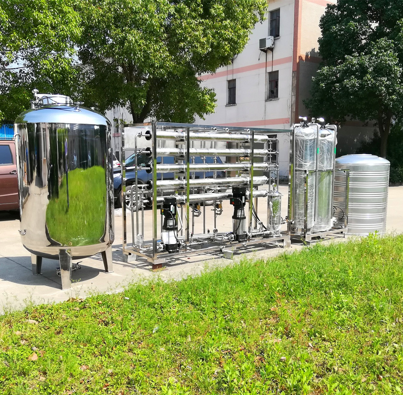 纯化水设备 反渗透净水设备 桶装水设备 净水装置 水处理设备