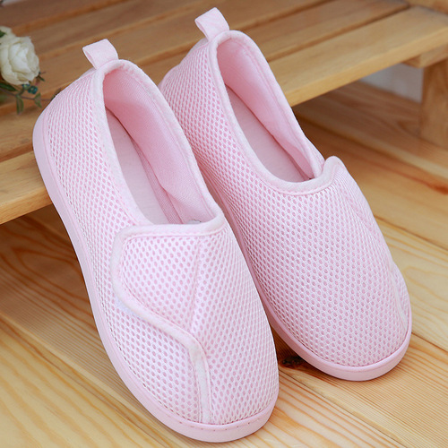 Spring, Summer, Autumn Collection Bags, Waterproof and Slip-Resistant Buckles Postpartum Shoes for Pregnant Women Home Shoes Sitting During Postpartum Breathable Thick-Soled House Shoes