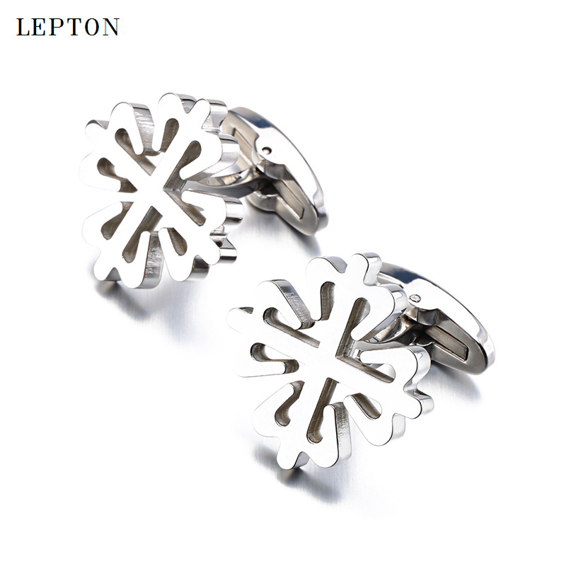 High-end cufflinks stainless steel cuffl...