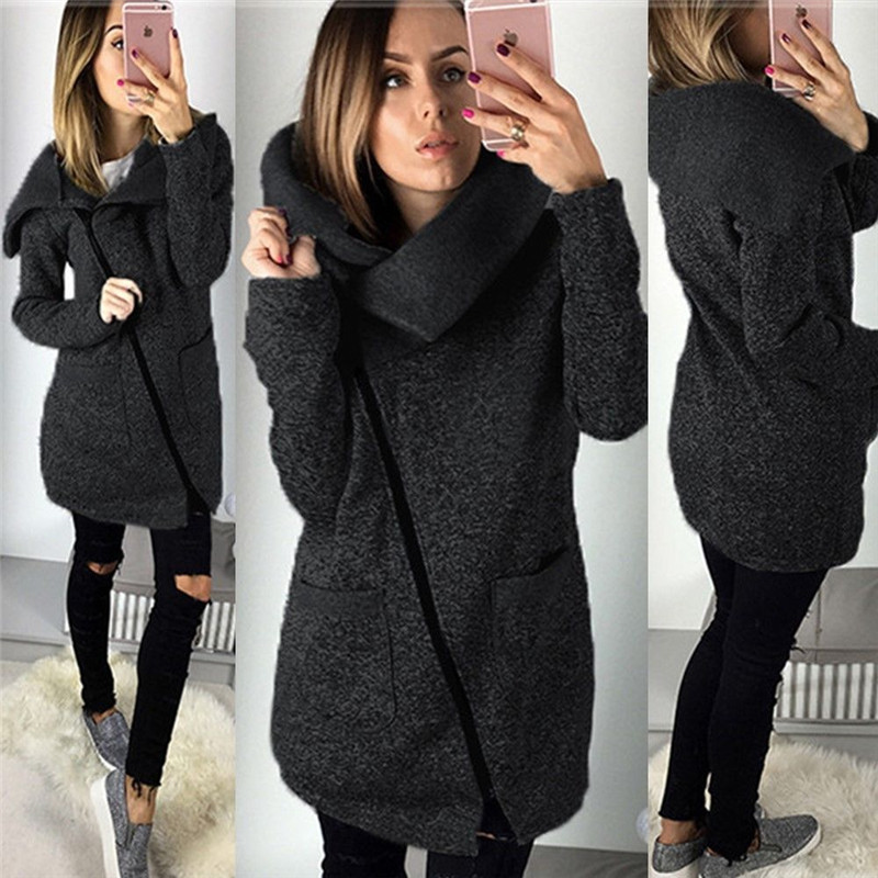 Winter Designer Jacket Coat Long Sleeve Women Hoodies Coats Fashion ...