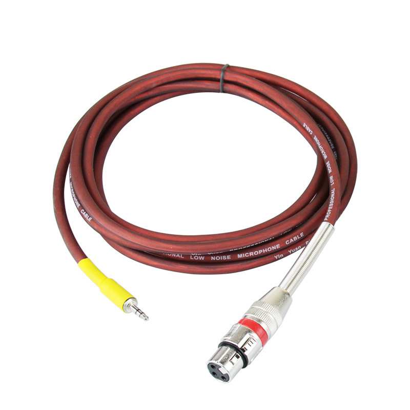 多彩卡农线C-1双卡农C-4单卡农 麦克风连接线音频线