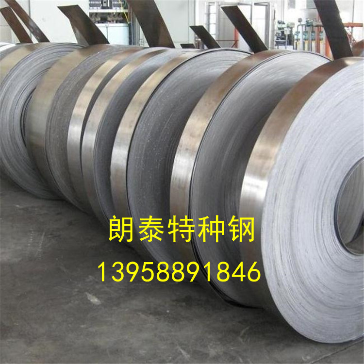 直销批发宝钢65MN弹簧钢带 可分卷 分条 厚度0.2-2毫米 软态硬态