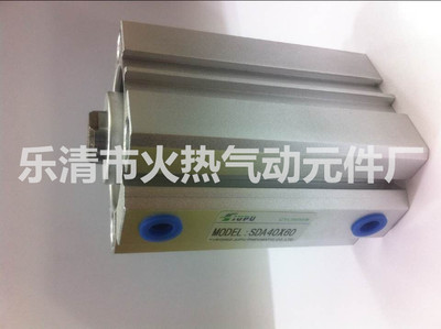 亚德客薄型气缸SDA80*5 10 15 20 25 30 35 40 45 50 60 70 80 90