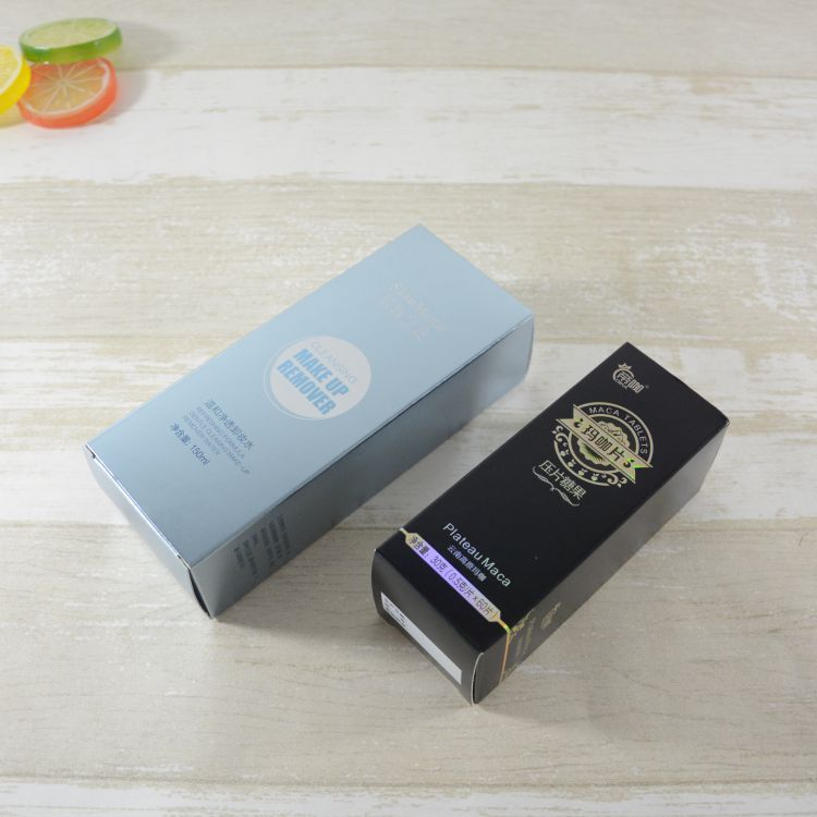 化妆品纸盒日用品包装盒瓦楞彩盒印刷礼盒白卡纸印刷logo