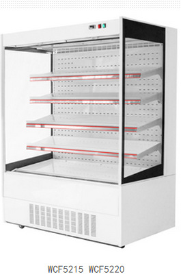 银都1米风幕柜YLK480L风冷冷藏饮料柜 冷藏展示柜保鲜冷藏设备加