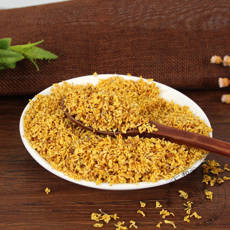 Dried Osmanthus Flowers Gui Hua 500g Culinary Herbal Buds for Tea Baking and Desserts key features
