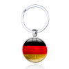 Cross -border explosion hot -selling World Cup football metal keychain 32 strong football power