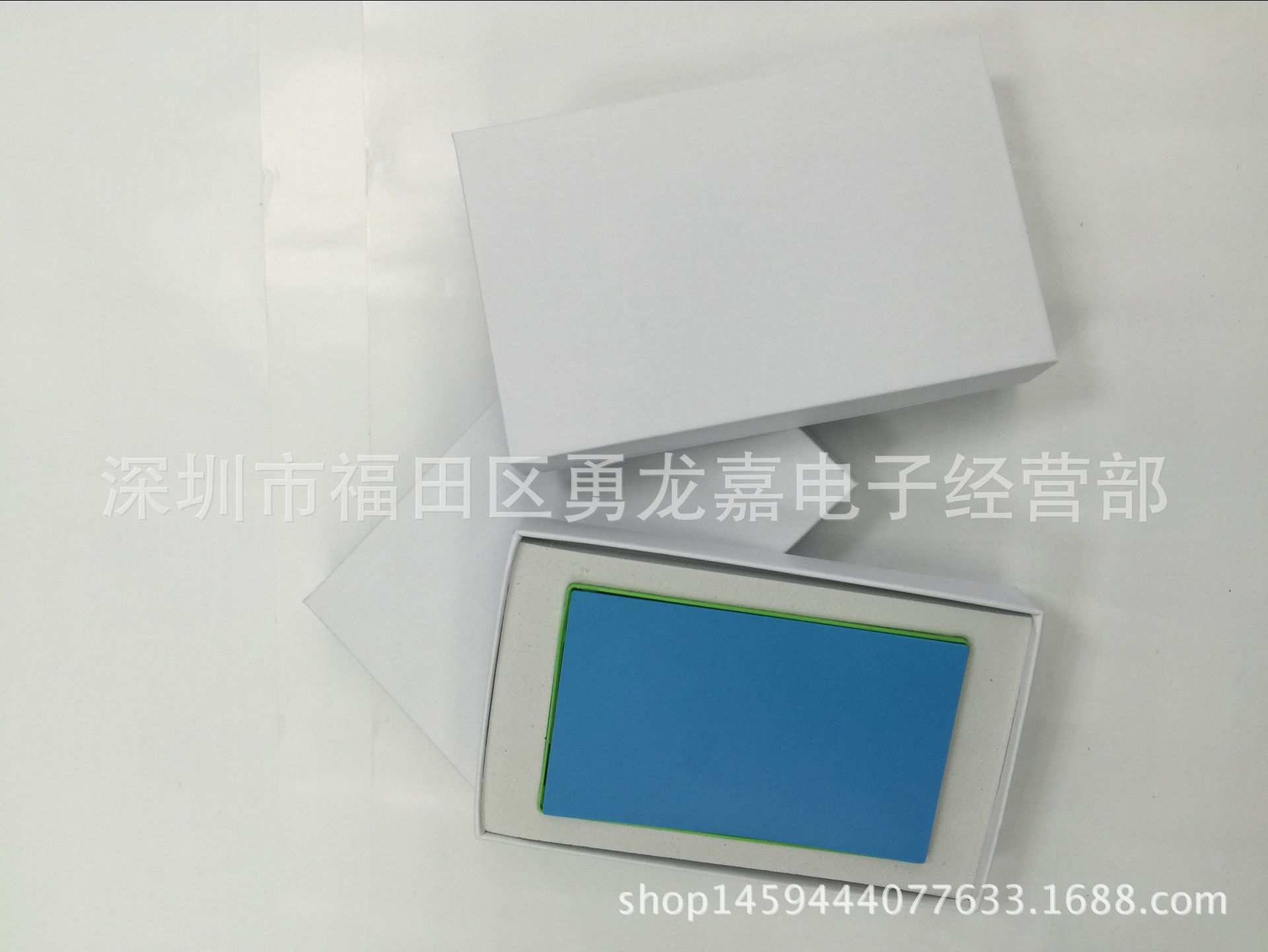 厂家直供全白色天地盖牛皮纸礼品盒纸盒移动电源包装盒定制