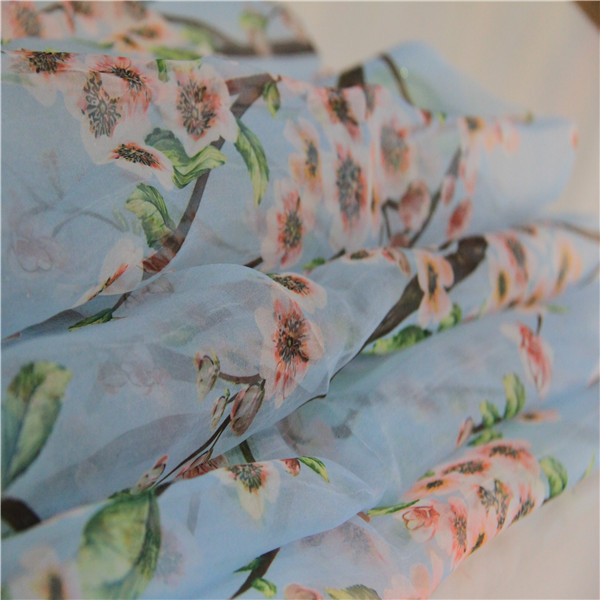 欧根纱印花  三股纱印花 现货直销   接受定制