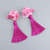 Children's decorations, Chinese hair accessory, cheongsam with tassels, hairgrip