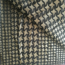 雪呢尔金星星色织梭织提花图案面料适用于服装装饰沙发布